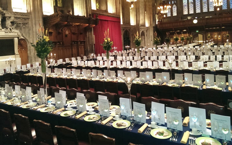Guildhall, London, Sept 2015 - Banquet Commemorating the 600th Annivesary of the Battle of Agincourt