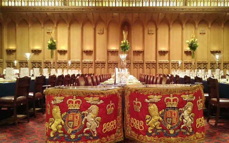 Guildhall, London, Sept 2015 - Banquet Commemorating the 600th Annivesary of the Battle of Agincourt