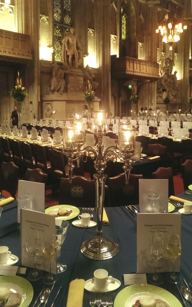 Guildhall, London, Sept 2015 - Banquet Commemorating the 600th Annivesary of the Battle of Agincourt