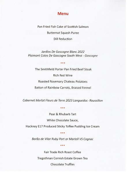 Arbitrators Company - Lunch at Cutlers' Hall, London,Feb 2025