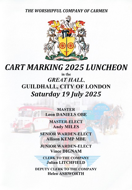 The Worshipful Company of Carmen - July 2025
