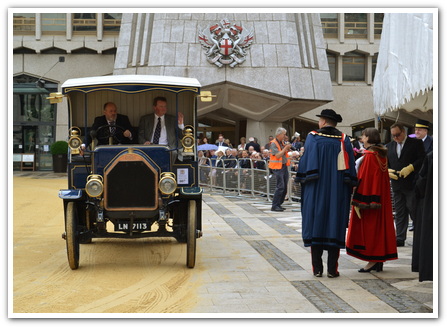 Cart Marking Ceremony July 2015 - Guildhall Yard, City of London