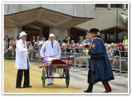 Cart Marking Ceremony July 2015 - Guildhall Yard, City of London