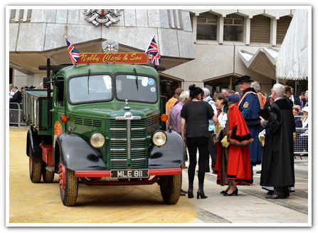 Cart Marking Ceremony July 2015 - Guildhall Yard, City of London