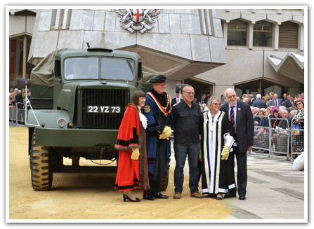 Cart Marking Ceremony July 2015 - Guildhall Yard, City of London