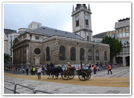 Cart Marking Ceremony July 2015 - Guildhall Yard, City of London