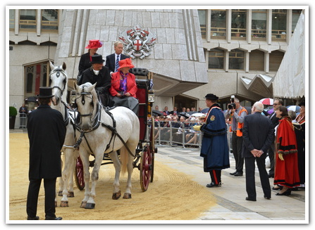 Cart Marking Ceremony July 2015 - Guildhall Yard, City of London