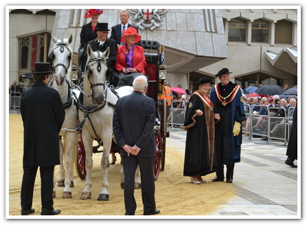 Cart Marking Ceremony July 2015 - Guildhall Yard, City of London