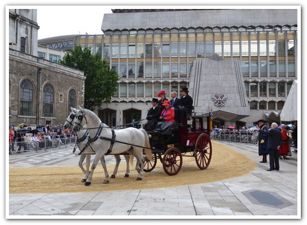 Cart Marking Ceremony July 2015 - Guildhall Yard, City of London