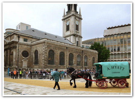 Cart Marking Ceremony July 2015 - Guildhall Yard, City of London