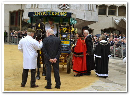 Cart Marking Ceremony July 2015 - Guildhall Yard, City of London