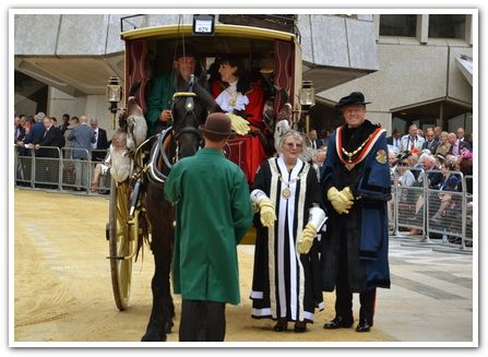 Cart Marking Ceremony July 2015 - Guildhall Yard, City of London