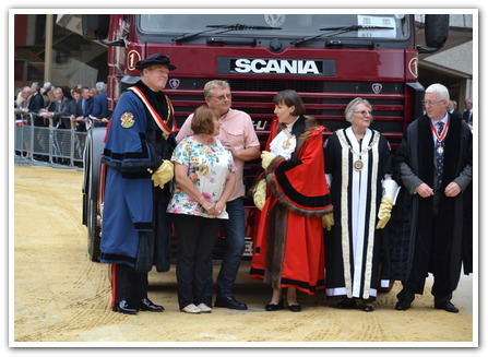 Cart Marking Ceremony July 2015 - Guildhall Yard, City of London