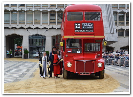 Cart Marking Ceremony July 2015 - Guildhall Yard, City of London