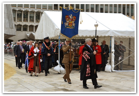 Cart Marking Ceremony July 2015 - Guildhall Yard, City of London