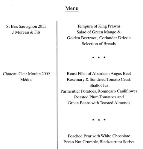 Chartered Accountants in England and Wales - Spring Livery Dinner 2013