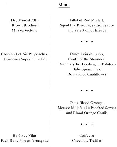 Chartered Accountants in England and Wales Spring Livery Dinner 2012