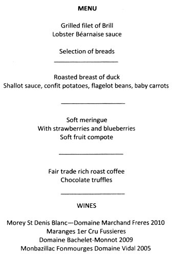 The Worshipful Company of Chartered Arhcitects - Installation Court Lunch, Sept 2012