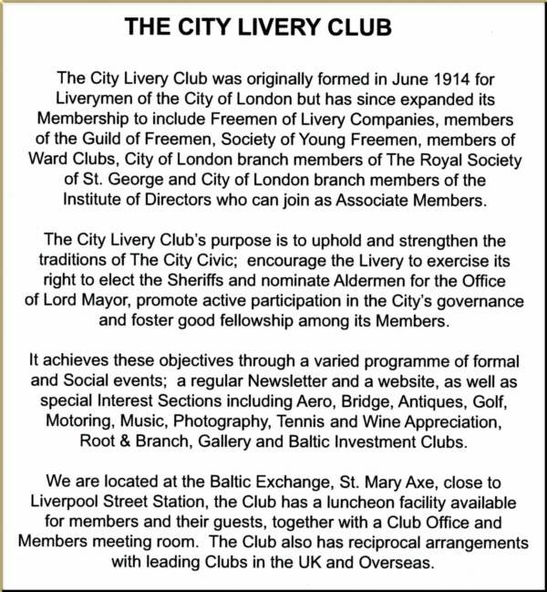 City Livery Club