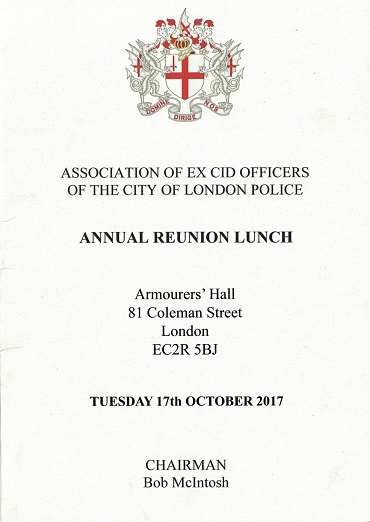 The City of London Police October 2017
