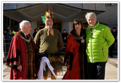 The 11th Annual City Inter-Livery Pancake Races - Guildhall Yard, London 2015