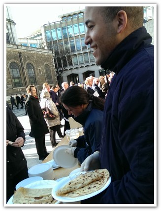 The 11th Annual City Inter-Livery Pancake Races - Guildhall Yard, London 2015