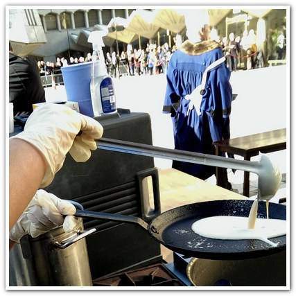 The 11th Annual City Inter-Livery Pancake Races - Guildhall Yard, London 2015