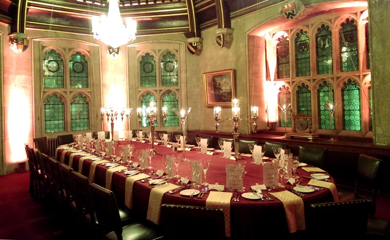 Dinner in the Chief Commoner's Parlour - March 2015, Guildhall, London