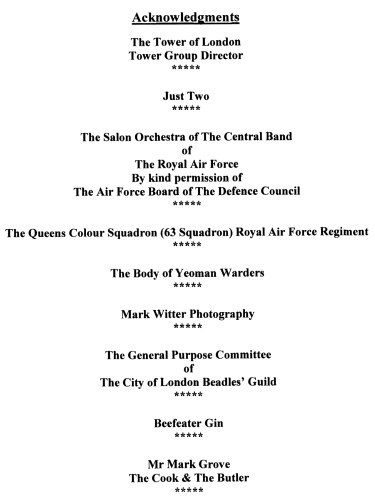 City of London Beadles' Guild Installation Dinner HM Tower of London New Armouries January 2014
