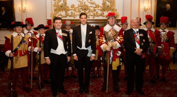 Banquet in honour of His Imperial Highness The Prince Napoleon - Stationers' Hall, London Nov 2015