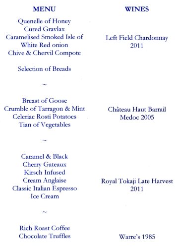 Curriers Company - Court & Livery Dinner, Nov 2013