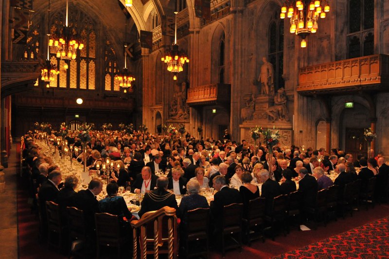 The Guild of Freemen of the City of London Annual Banquet at Guildhall December 2011