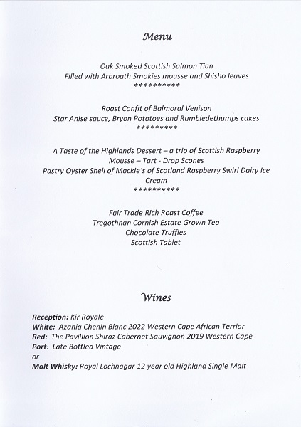 The Guild of Freemen of the City of London - Dinner at Guildhall, London, Sep 2024
