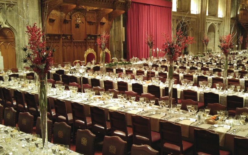 The Guild of Freemen of the City of London - Annual Banquet at Guildhall, Dec 2016