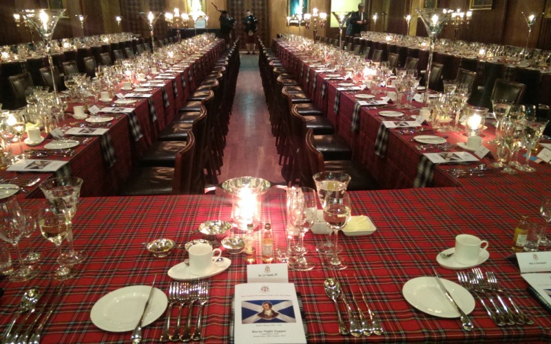 The Guild of Freemen of the City of London - Burns Night Supper, January 2015