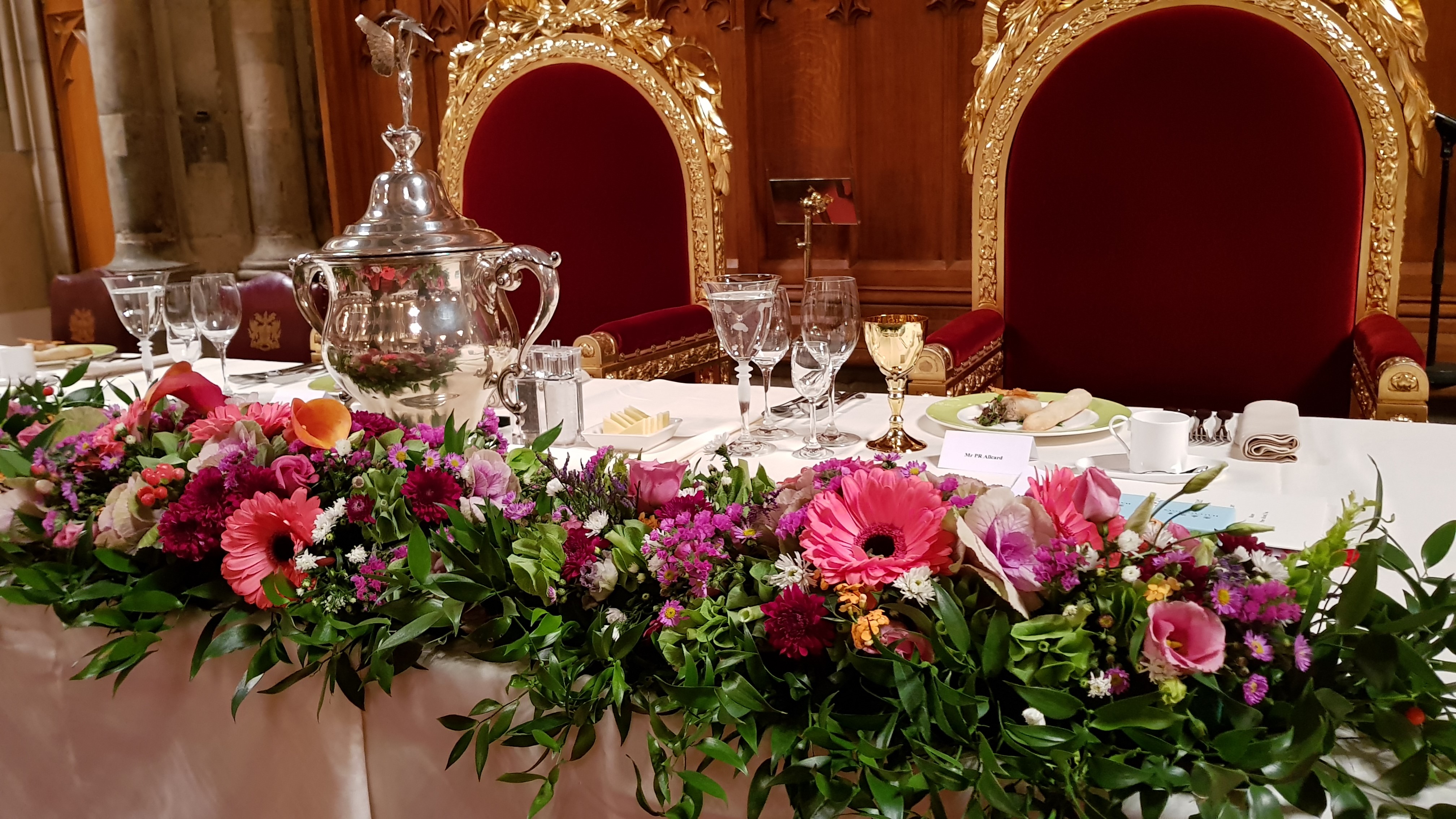 The Guild of Freemen of the City of London - Annual Banquet at Guildhall, Dec 2017