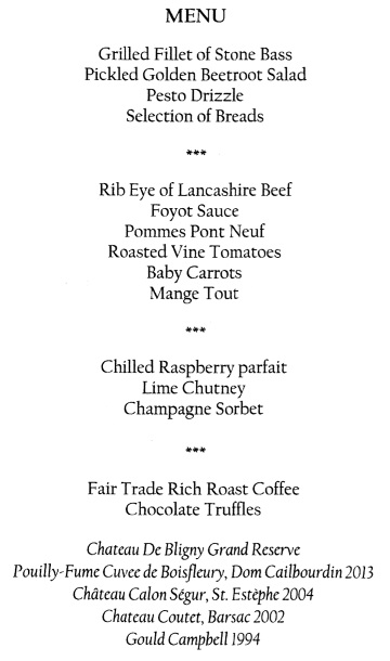 Gunmakers Company - Masters & Clerks Luncheon at the Proof House, Oct 2015