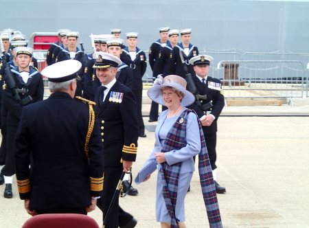 HMS Duncan Commissioning Ceremony - Portsmouth Naval Base, Sept 2013