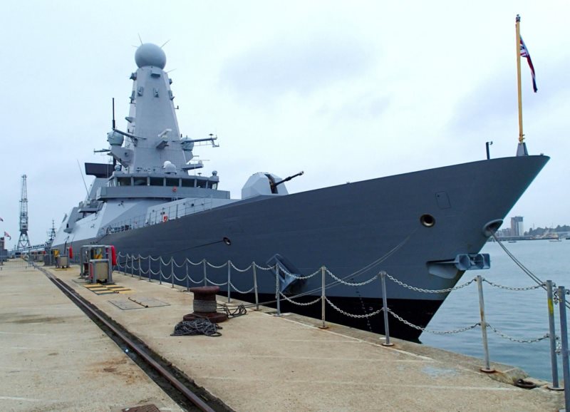 HMS Duncan Commissioning Ceremony - Portsmouth Naval Base, Sept 2013