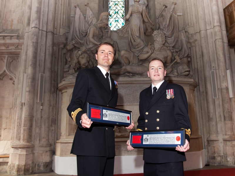 HMS Duncan in London to mark the centenary of the Battle of Jutland - May 2016