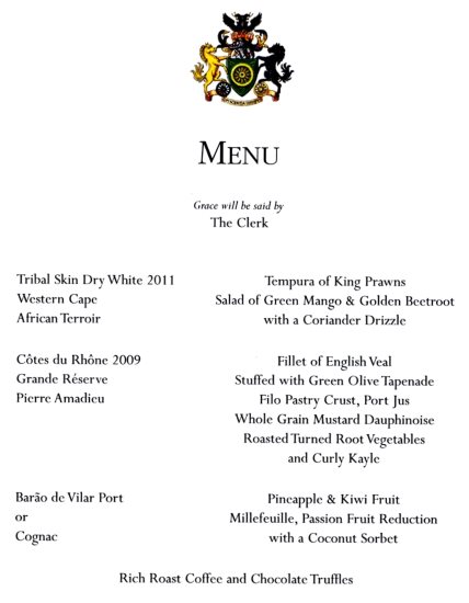 The Worshipful Company of Hackney Carriage Drivers - Founders' Day Charity Luncheon, June 2013