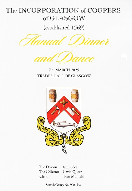 Incorporation of Coopers of Glasgow_Annual dinnerand dance_March 2025