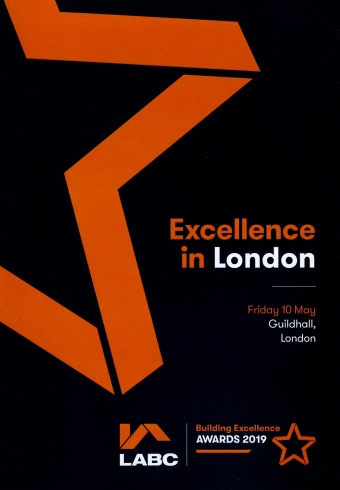 LAB Building Excellence Awards - May 2019 at Guildhall