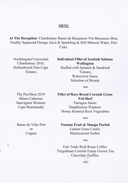Lime Street Ward Club - Annual Dinner, Cutlers Hall - Feb 2024