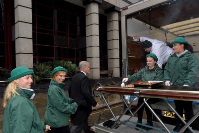 The Cook & The Butler at the Lord Mayor's Show - Nov 2015