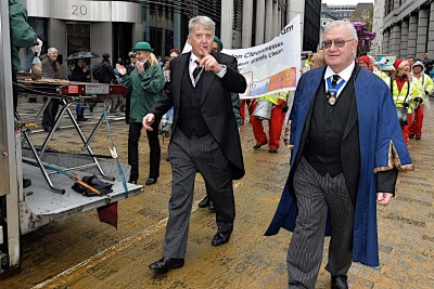 The Cook & The Butler at the Lord Mayor's Show - Nov 2015