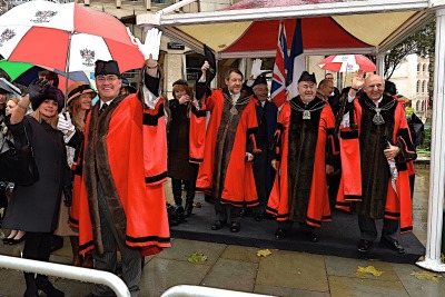 The Cook & The Butler at the Lord Mayor's Show - Nov 2015