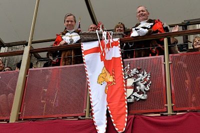 The Cook & The Butler at the Lord Mayor's Show - Nov 2015