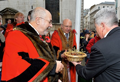 The Cook & The Butler at the Lord Mayor's Show - Nov 2016