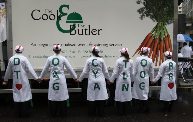 The Cook & The Butler at the Lord Mayor's Show - Nov 2012